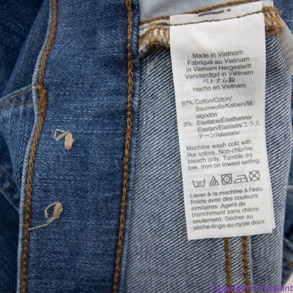 NEW Madewell Wilcrest Wash Distressed mid rise‎ Skinny Jeans, 25 - Picture 14 of 16